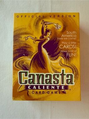 2001 Hasbro Parker Brothers Canasta Caliente Card Game